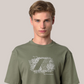 T-Shirt Solo Jersey History Green Lichen K71357w v15 K-Way