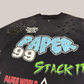 T-Shirt Boxy Fit Stack & Repeat Tee Nera BH3421 Paper Money