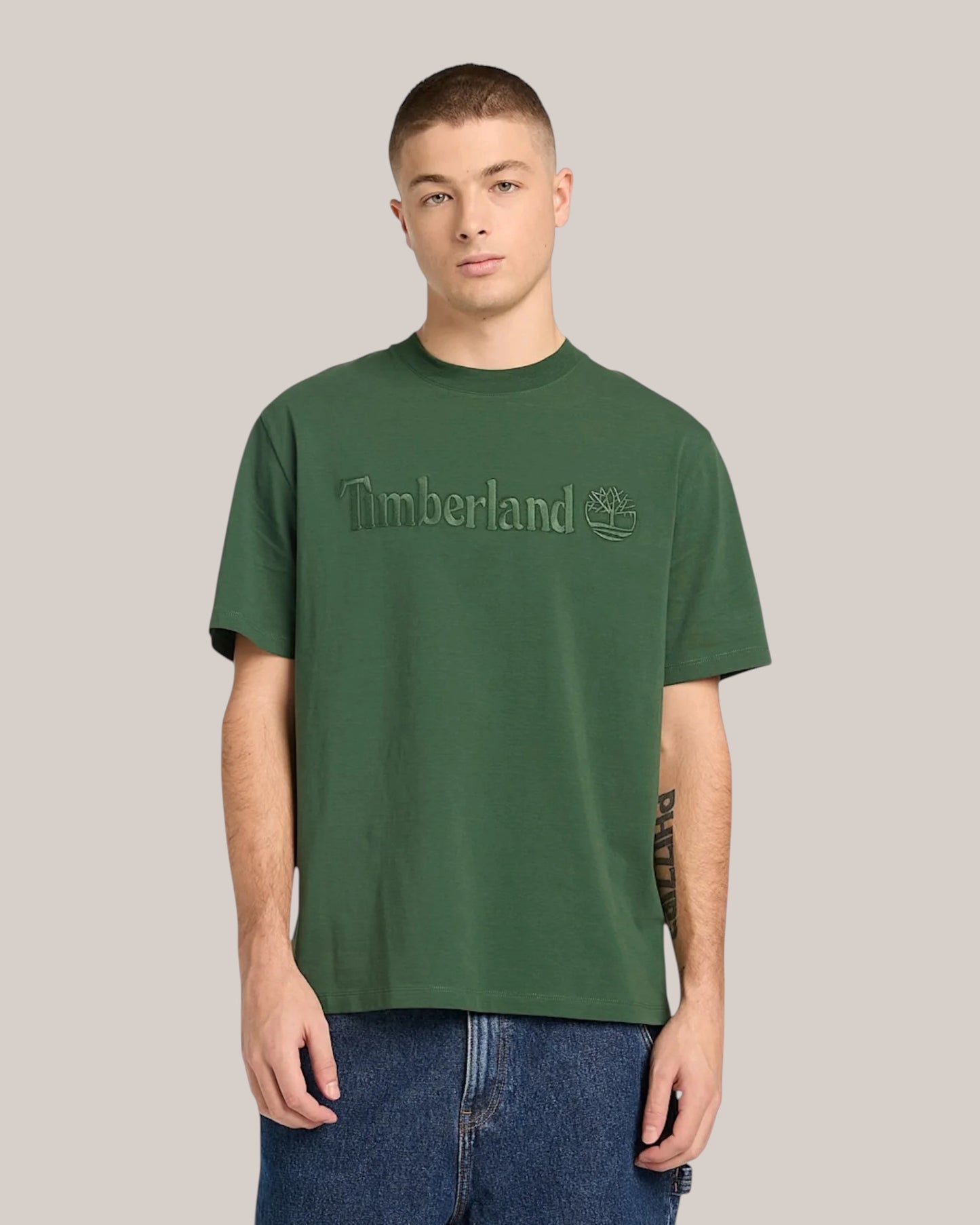 T-Shirt Authentic Fit Hampton Tee Verde TB0A6VPE A6X Timberland