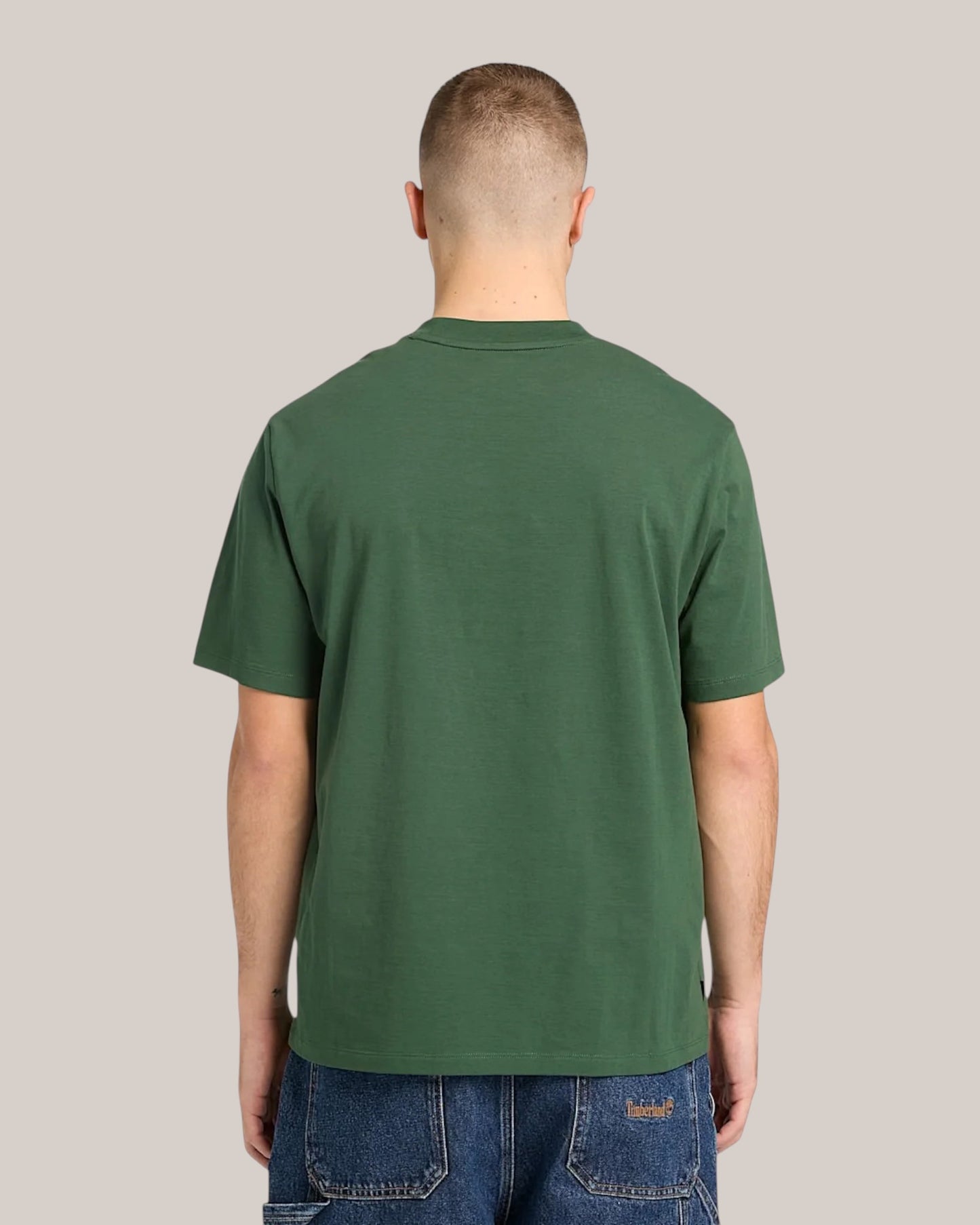 T-Shirt Authentic Fit Hampton Tee Verde TB0A6VPE A6X Timberland