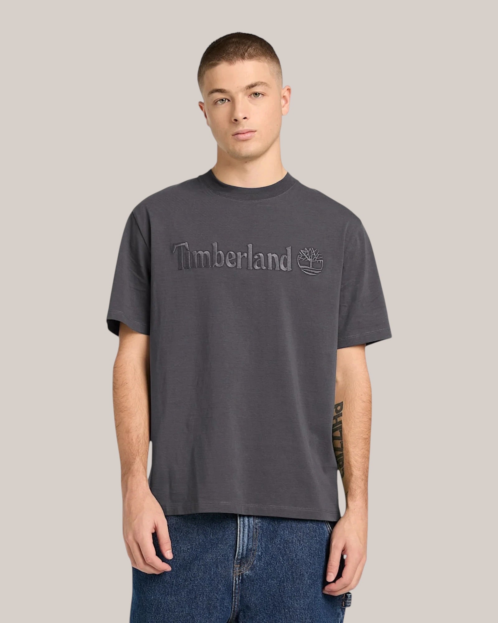 T-Shirt Authentic Fit Hampton Tee Grigio TB0A6VPE W08 Timberland