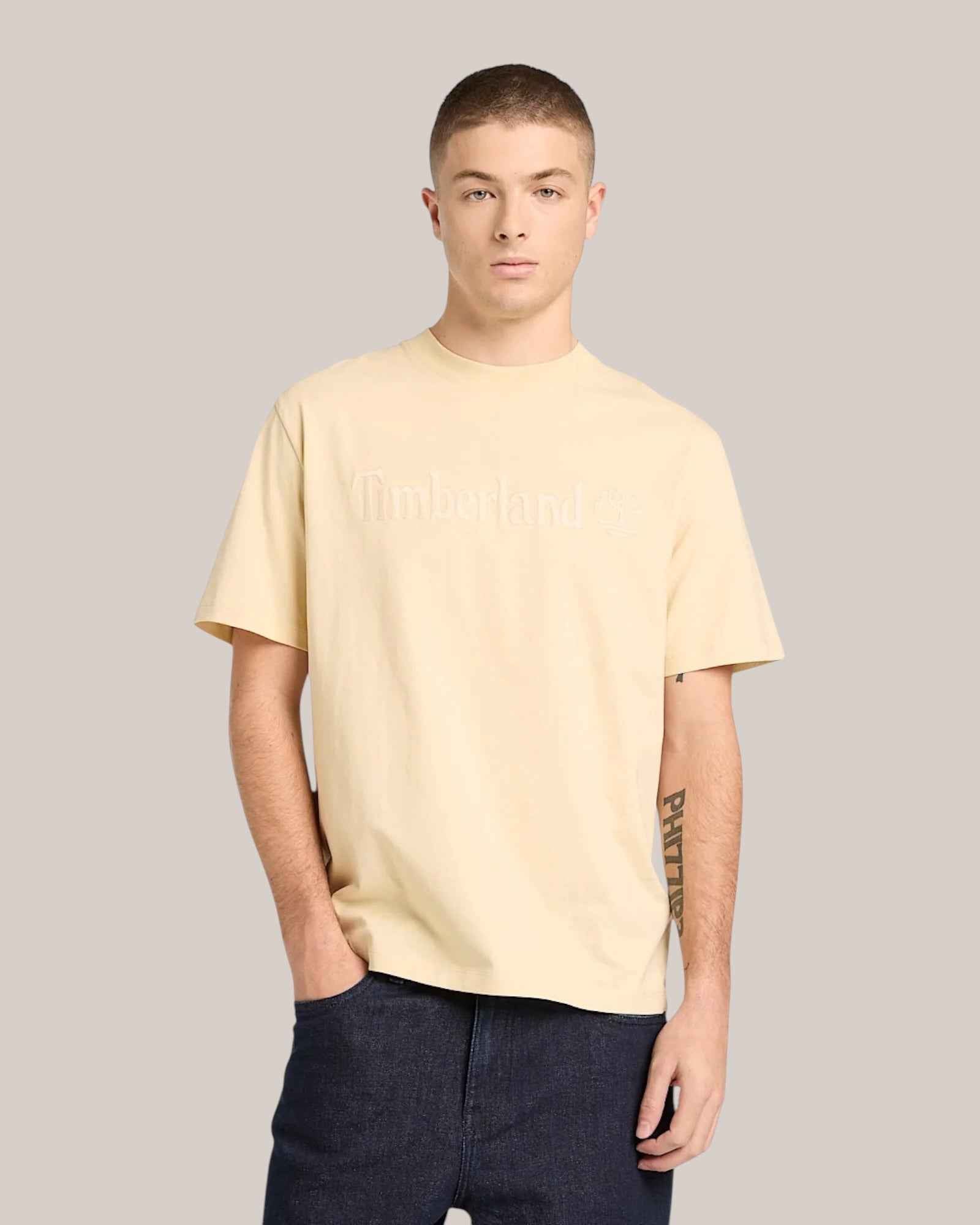 T-Shirt Authentic Fit Hampton Tee Beige TB0A6VPE 260 Timberland