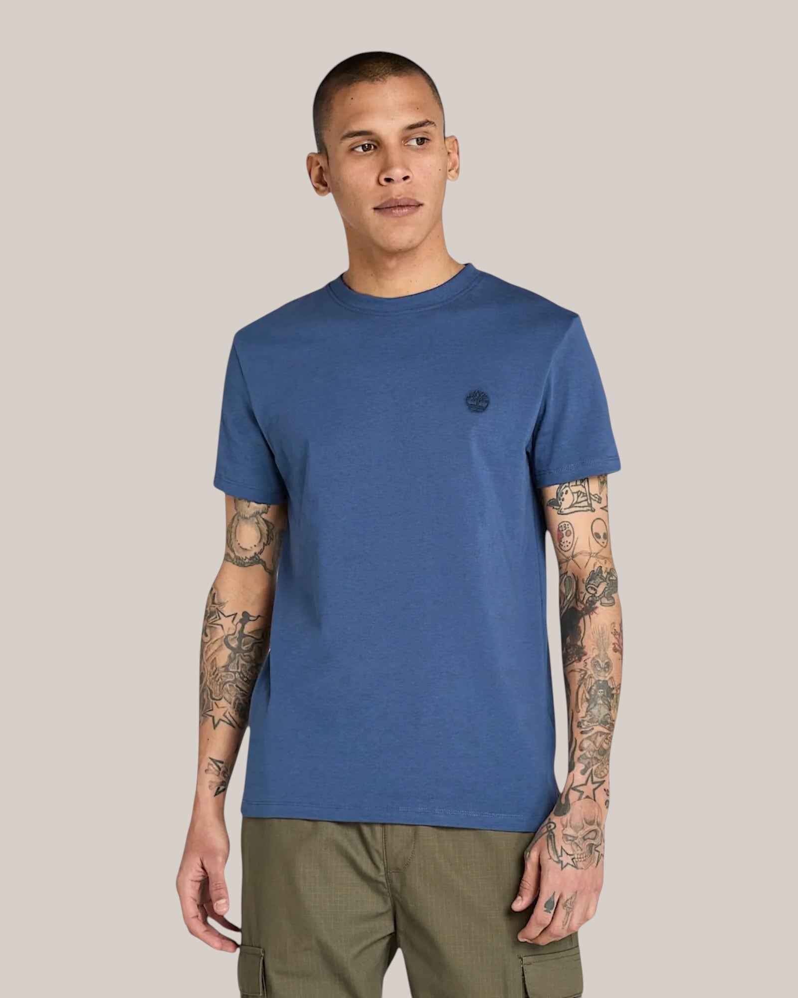 T-Shirt Slim Fit Dunstan River Blu TB0A2BPR EYO Timberland