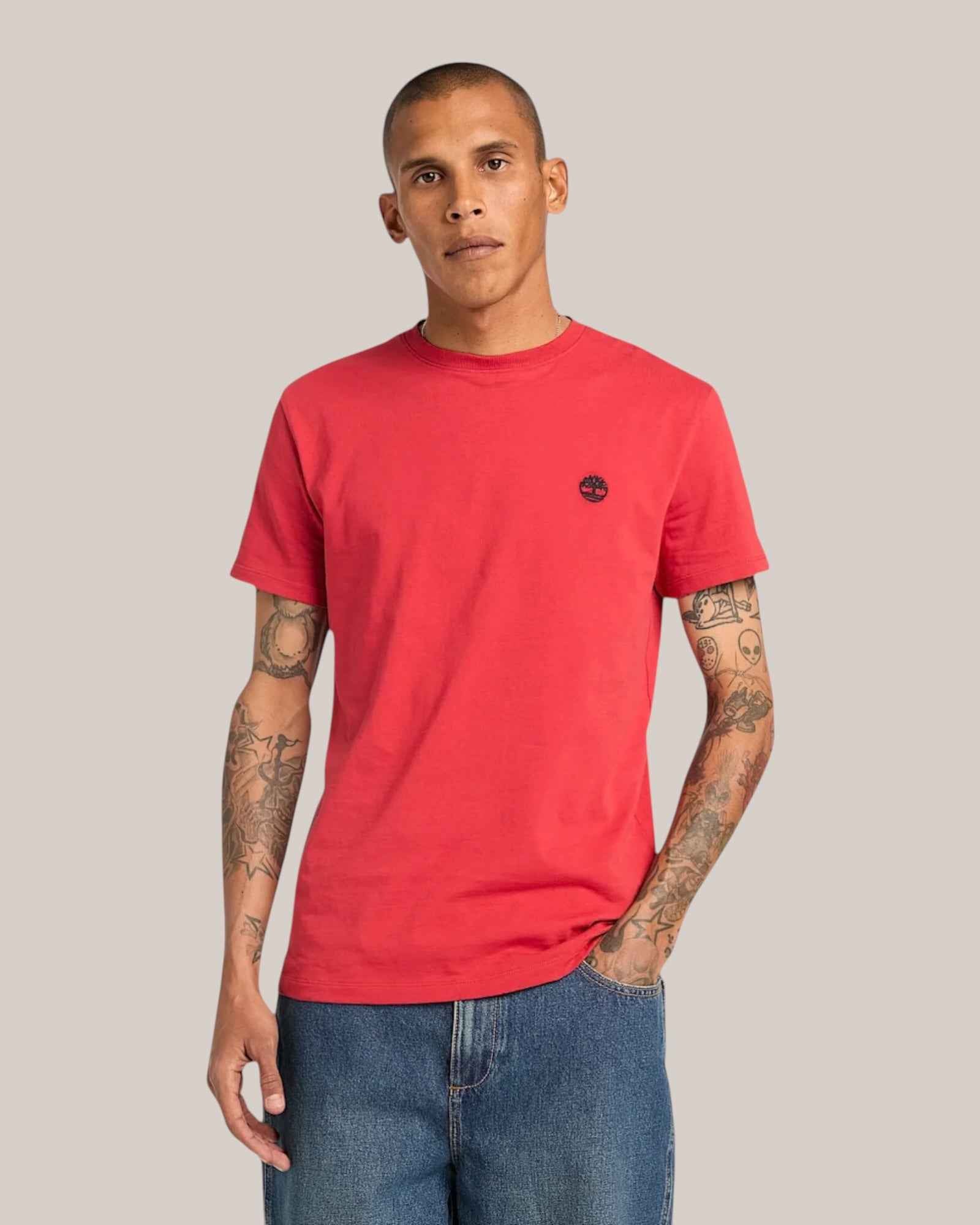 T-Shirt Slim Fit Dunstan River Rosso TB0A2BPR N96 Timberland