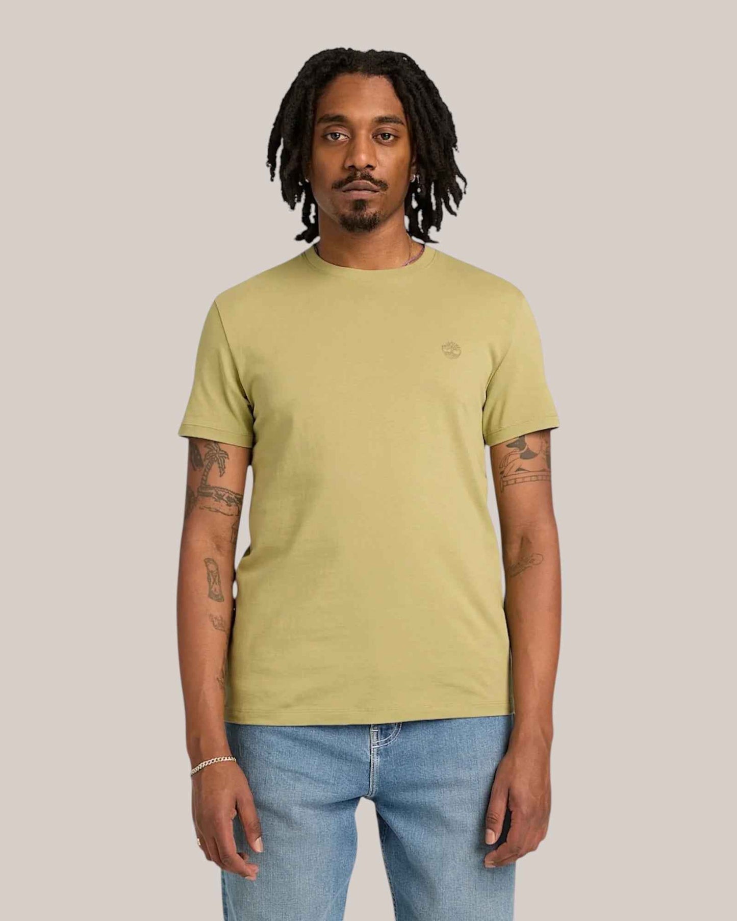 T-Shirt Slim Fit Dunstan River Verde TB0A2BPR BQ0 Timberland