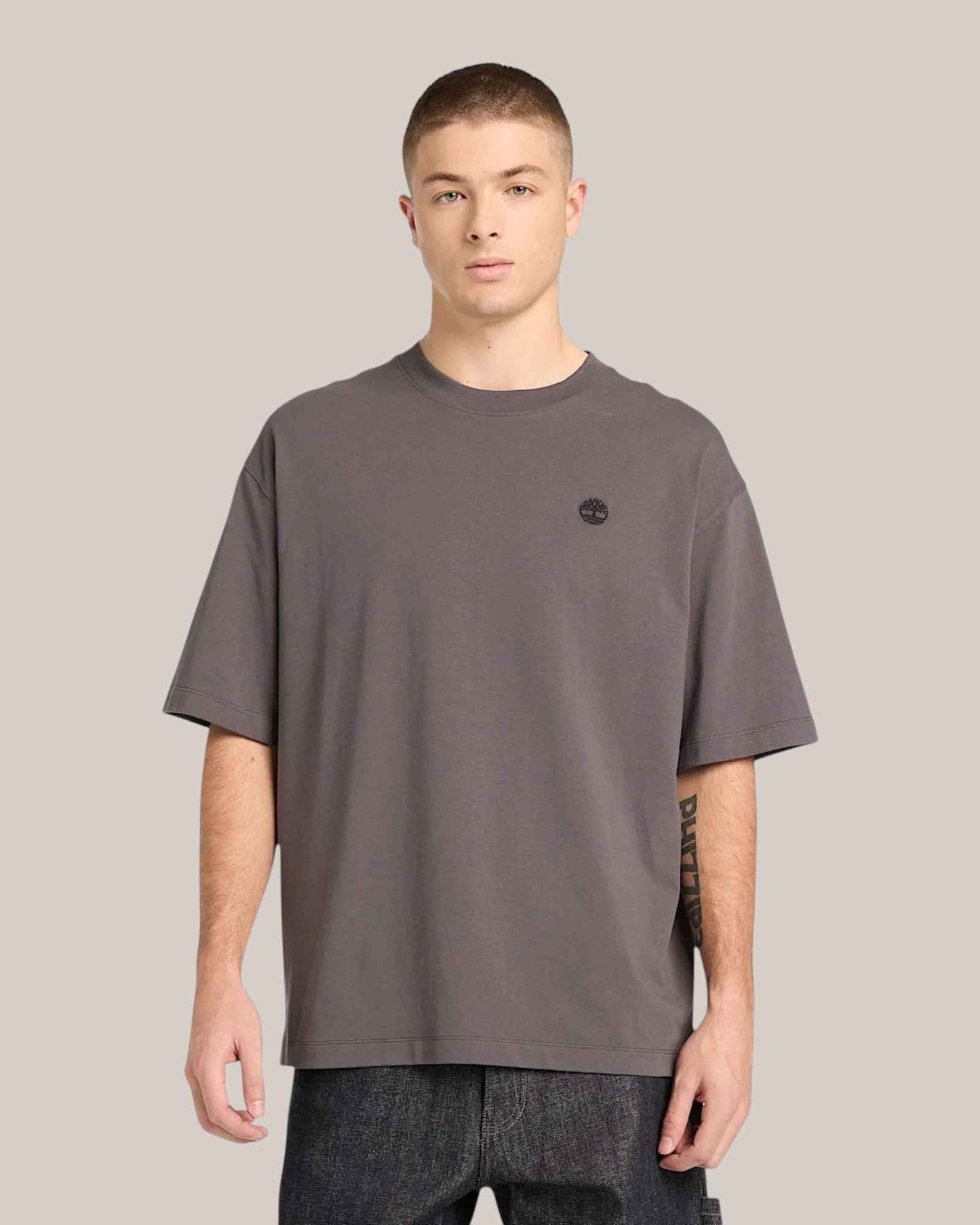 T-Shirt Relaxed Fit Dunstan River Tee Grigio TB0A6GH3 W08 Timberland