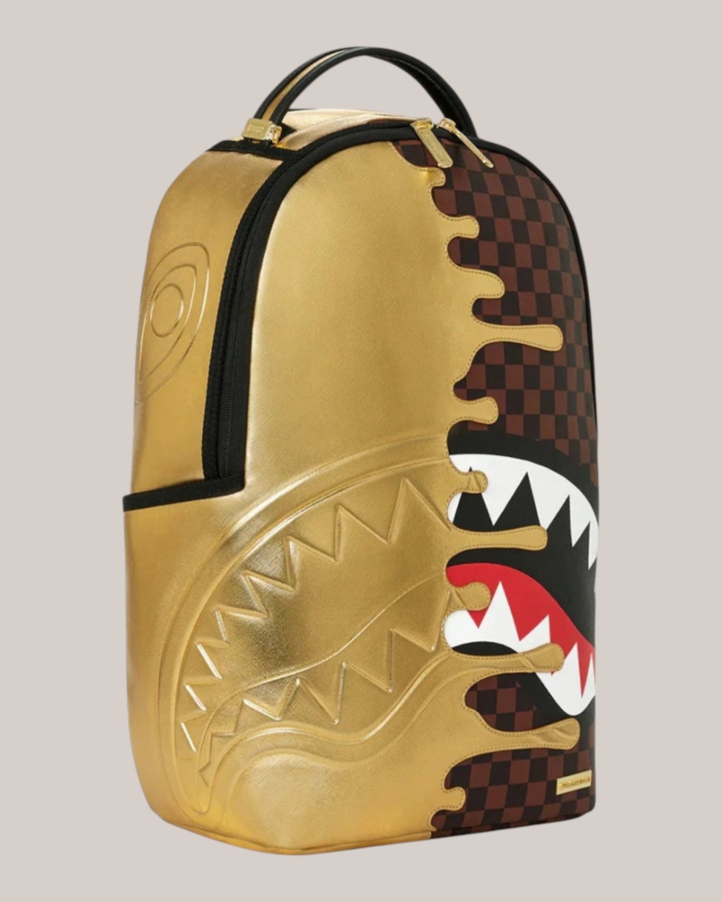 Zaino Unisex Sharks In Paris Gold Drip 910B9250NSZ Spayground