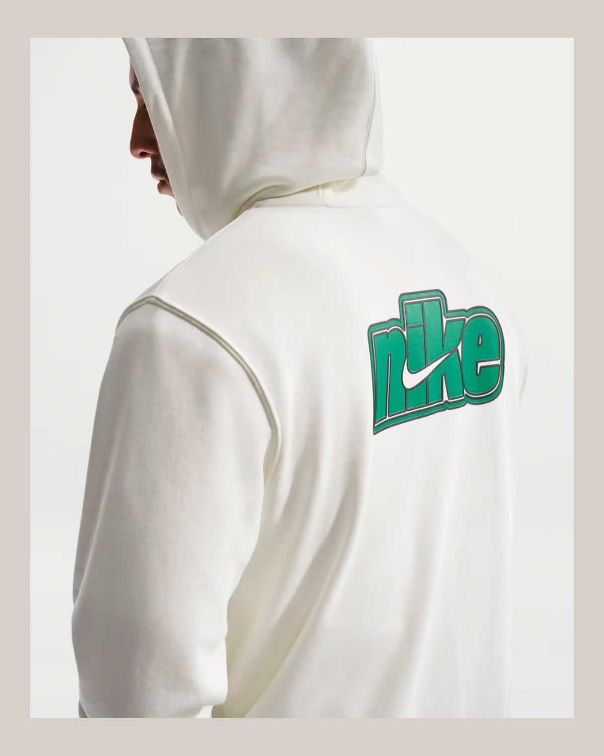 Nike French Terry Fleece Herren Hoodie Weiß – IF0676-133