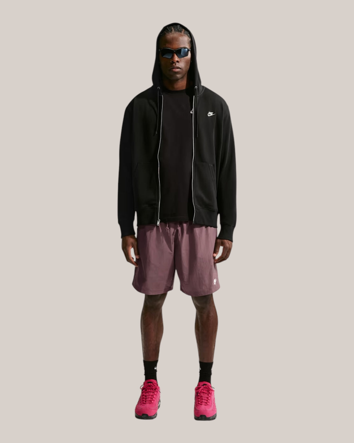 Nike Sportswear Club Hoodie Herren Black/Sail IF0676-010