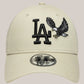 New Era Cappello Con Visiera Los Angeles Dodgers Crema 60915851