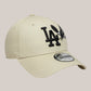 New Era Cappello Con Visiera Los Angeles Dodgers Crema 60915851