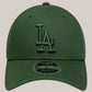 New Era Cappello Con Visiera Los Angeles Dodgers Verde Scuro 60915962