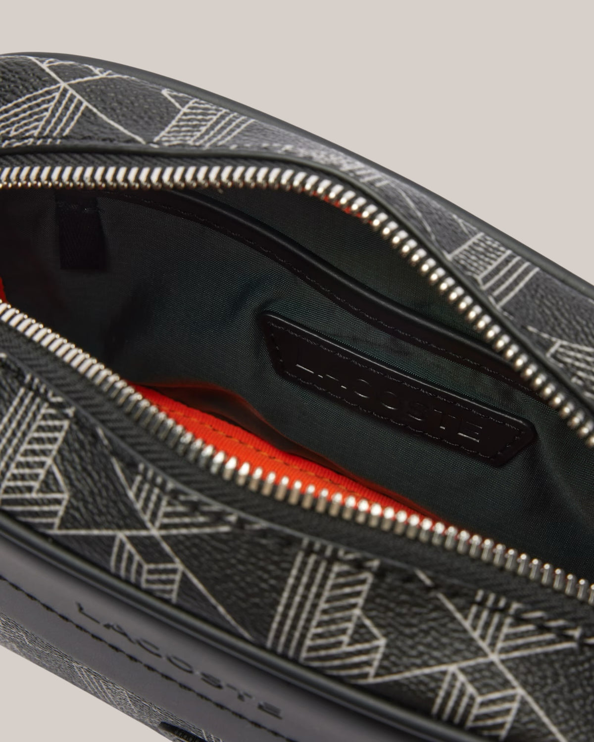 Lacoste Tracolla Monogram Noir Gris NH3650LX