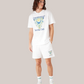 T-Shirt Tennis Club Icon Classic Bianca SP26-JTS-001-01 Casablanca