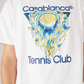 T-Shirt Tennis Club Icon Classic Bianca SP26-JTS-001-01 Casablanca