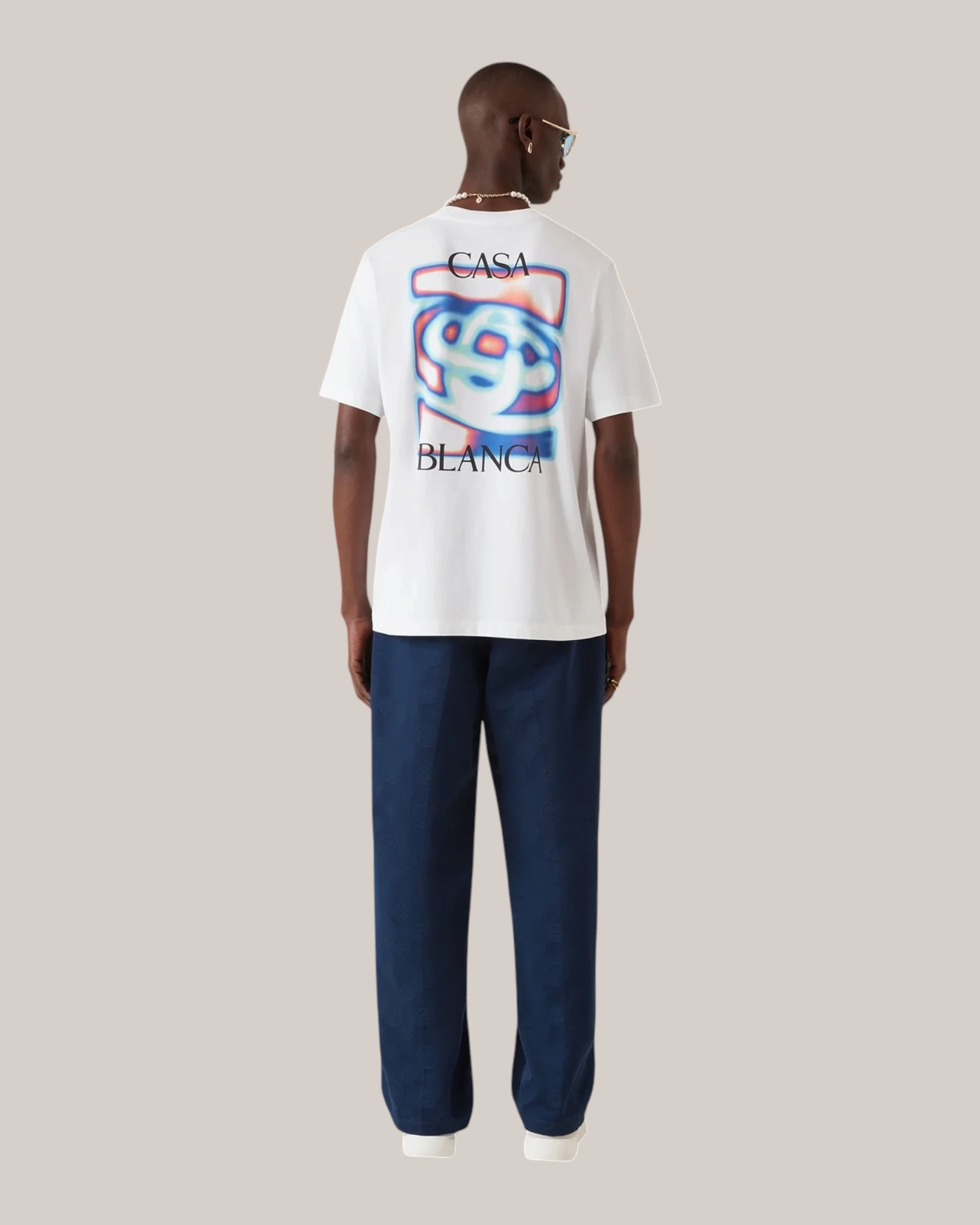 T-Shirt Heat Map Classic Bianca SP26-JTS-001-07 Casablanca