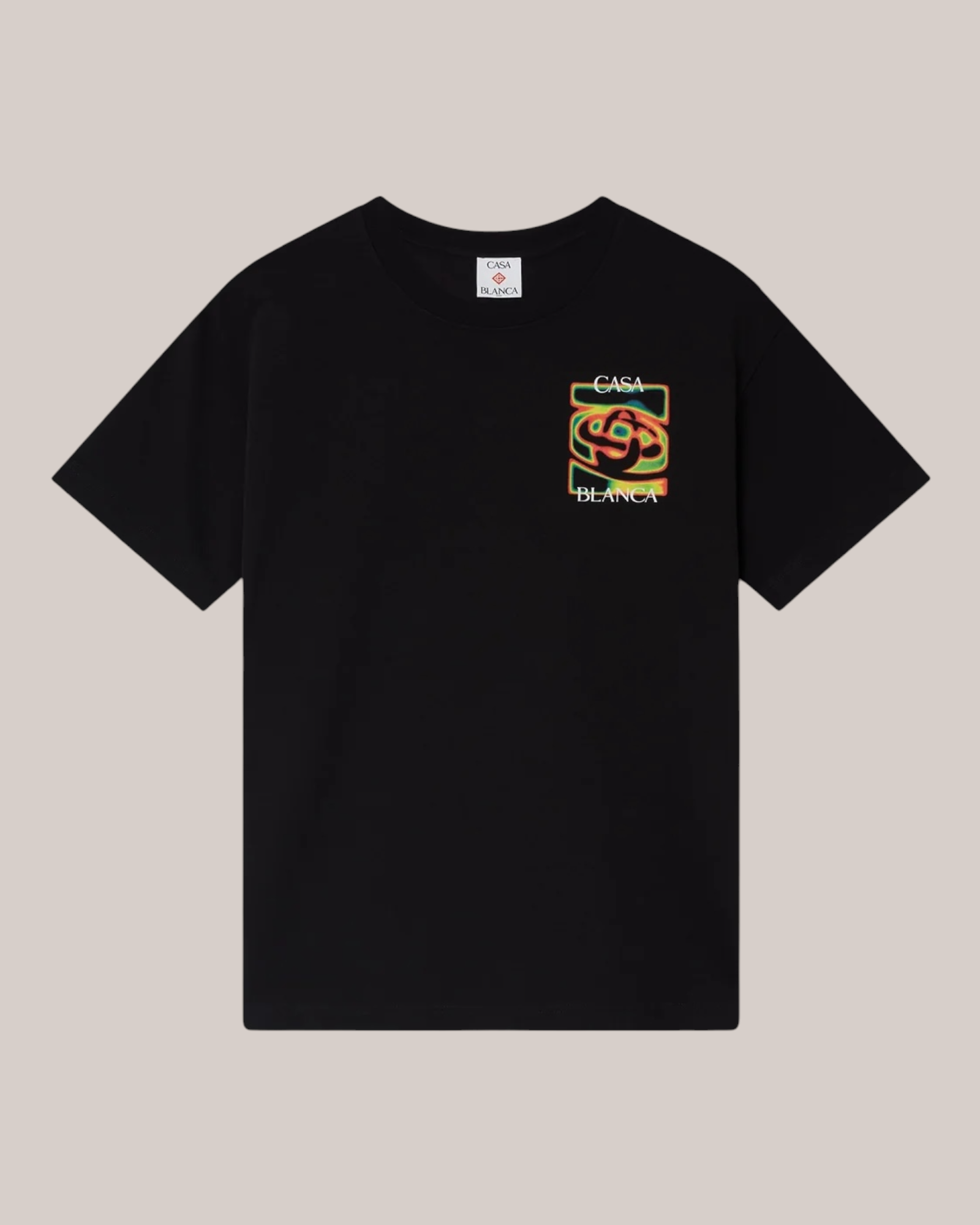 T-Shirt Heat Map Classic Nero SP26-JTS-001-06Casablanca