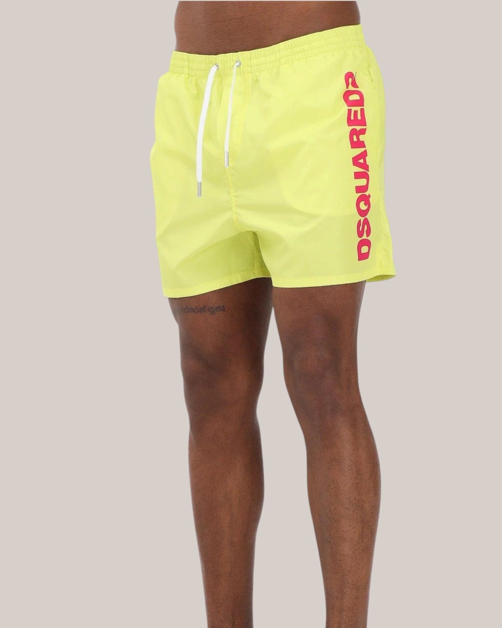 Costume Da Bagno Uomo Giallo D7B626750-700 Dsquared2