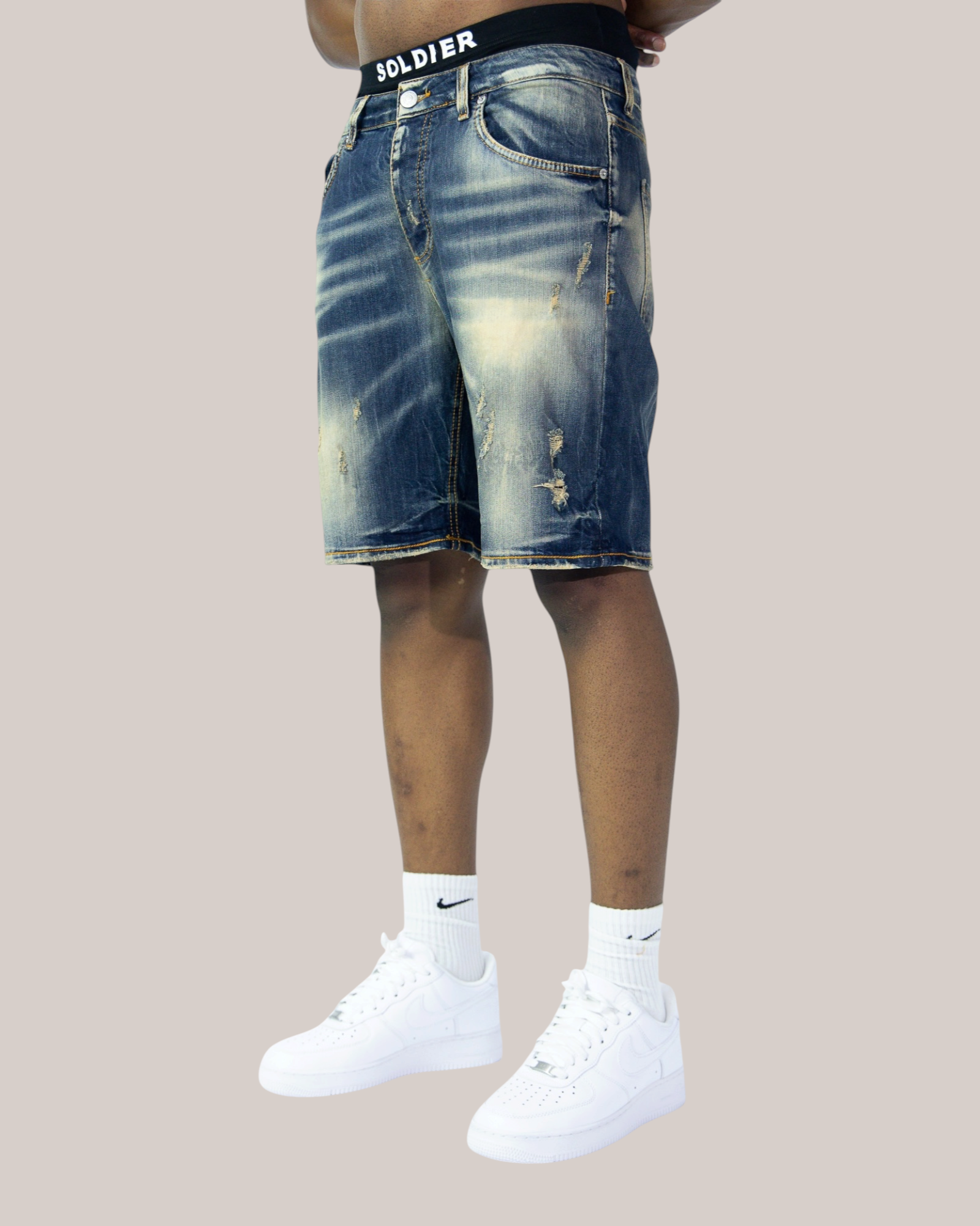Short In Jeans Berm 018B Soldier